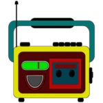 rádio copy streaming android application logo